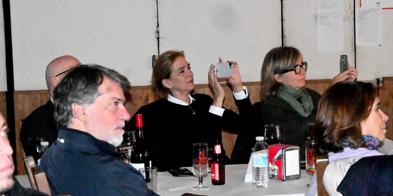 Cristina de Borbón, durante la final del Concurso de Saetas Ciudad de Ronda.