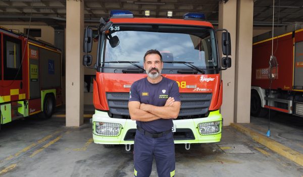 Álvaro Bautista, Bombero de Ronda