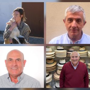 Lucía Marie Freiherr von Fürstenberg, Alonso Durán, Javier Tirado y Antonio Ruiz