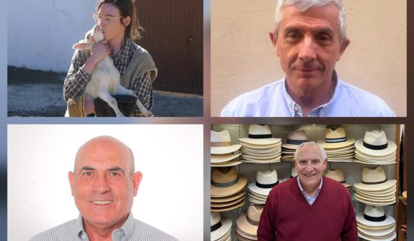 Lucía Marie Freiherr von Fürstenberg, Alonso Durán, Javier Tirado y Antonio Ruiz