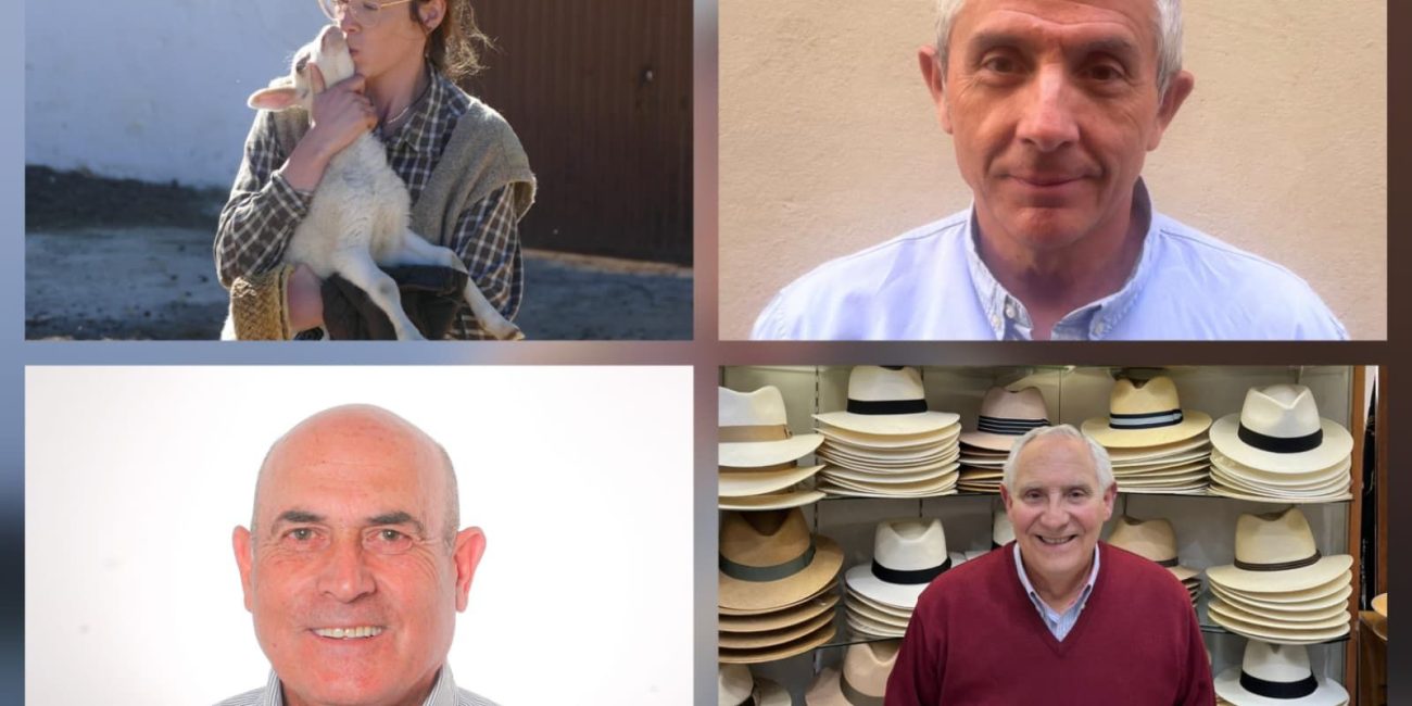 Lucía Marie Freiherr von Fürstenberg, Alonso Durán, Javier Tirado y Antonio Ruiz