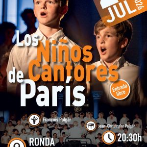 Cartel Niños Cantores de París