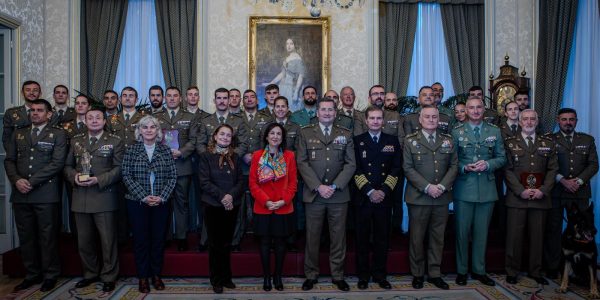 El acto de entrega de premios se celebró ayer en el Palacio de Buenavista, en Madrid.