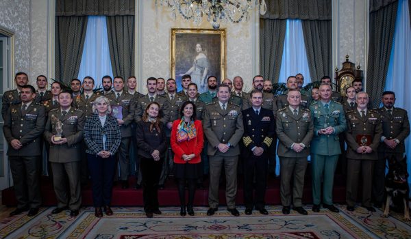 El acto de entrega de premios se celebró ayer en el Palacio de Buenavista, en Madrid.