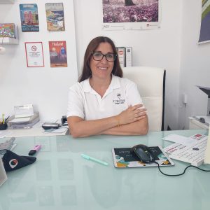 Esta empresaria abrió su propio negocio en el año 2019. Esta empresaria abrió su propio negocio en el año 2019.