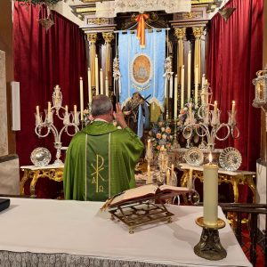 El acto tuvo lugar en el Santuario de la Virgen de la Paz.