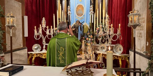 El acto tuvo lugar en el Santuario de la Virgen de la Paz.