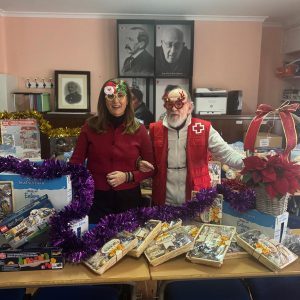 Cristina Durán y Antonio Lasanta en rueda de prensa