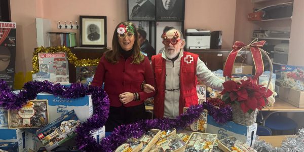 Cristina Durán y Antonio Lasanta en rueda de prensa