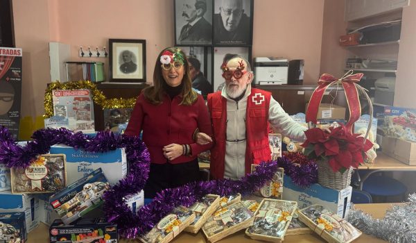 Cristina Durán y Antonio Lasanta en rueda de prensa