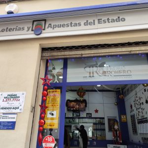 El único boleto acertante de Primera Categoría (6 aciertos) ha sido validado en la calle Molino.