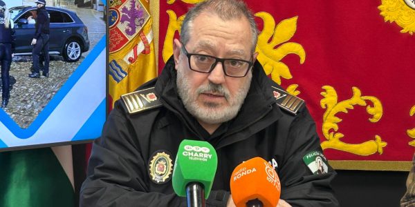 Miguel  Aranda, Jefe de la Policía Local de Ronda.
