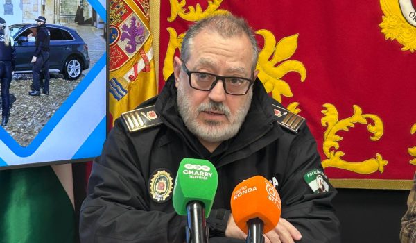 Miguel  Aranda, Jefe de la Policía Local de Ronda.