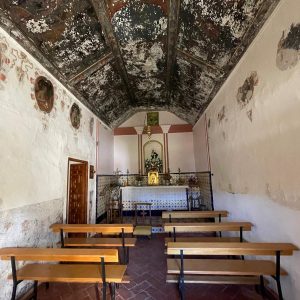 Interior de la capilla, de titularidad privada.