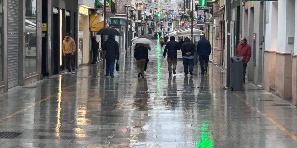 La previsión de precipitaciones en la ciudad se prolongará hasta el próximo domingo