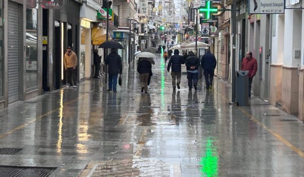 La previsión de precipitaciones en la ciudad se prolongará hasta el próximo domingo