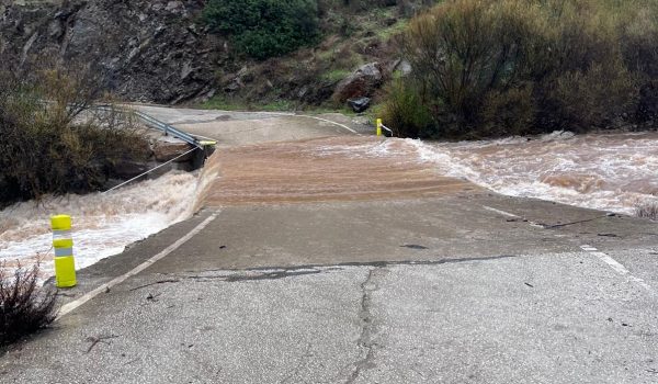 El río Almarchal, a su paso por la MA-8302, a Genalguacil