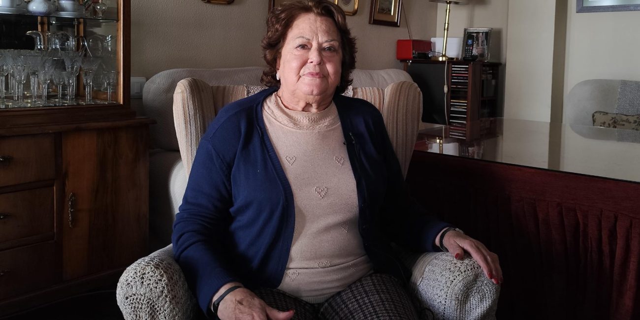 Pepa Borrego nos ha recibido en su casa