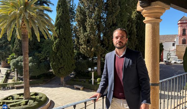 Pablo Herrera, pregonero de la Semana Santa de Ronda 2026, espera con ganas este domingo, cuando podrá narrarle a Ronda las palabras que lleva meses preparando.