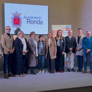 Foto de familia en la presentación