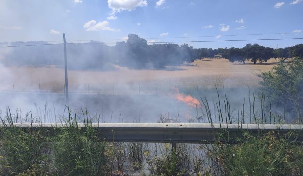 Imagen del incendio