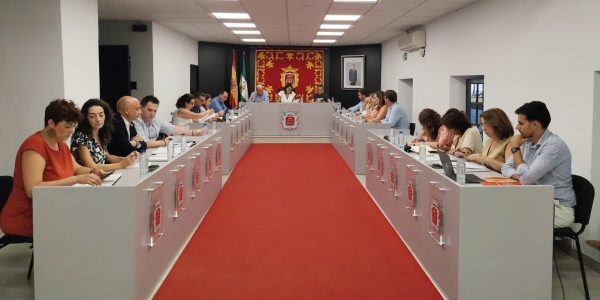Imagen del pleno ordinario correspondiente al mes de julio