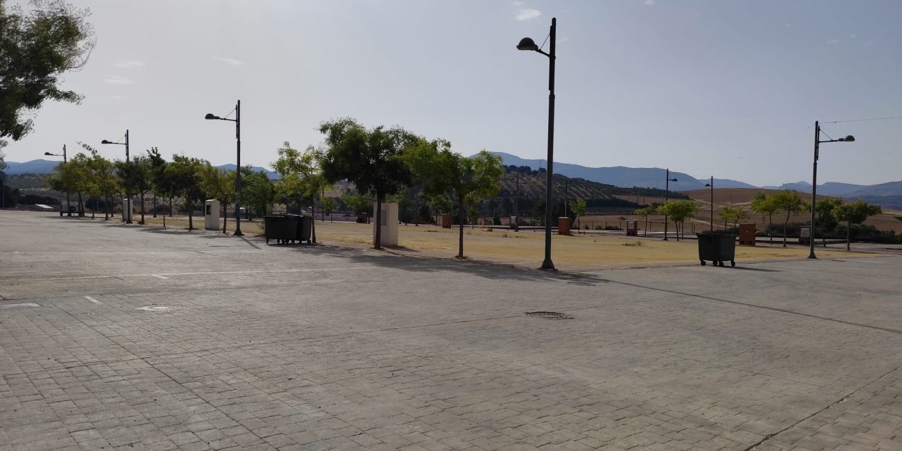Imagen del estado actual del recinto ferial Ángel Harillo