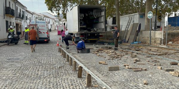 Se están llevando a cabo las labores de montaje