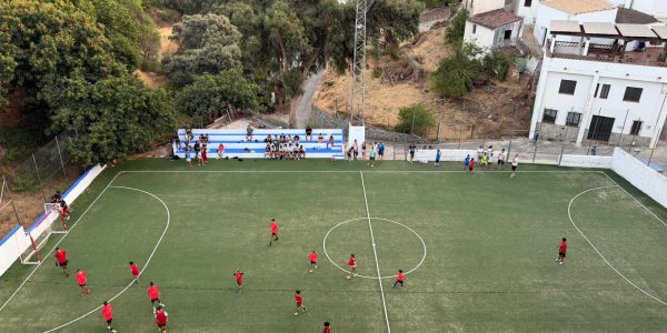 Imagen de uno de los partidos celebrados