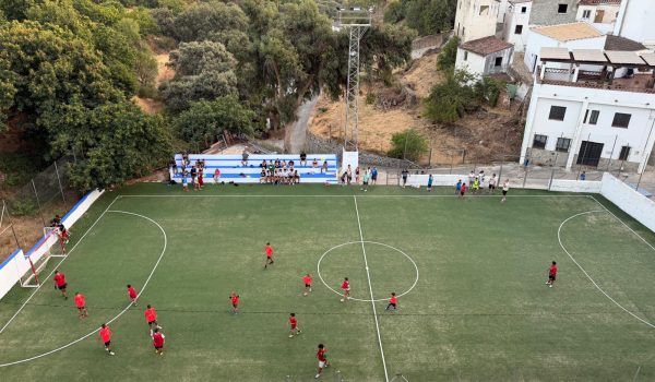 Imagen de uno de los partidos celebrados