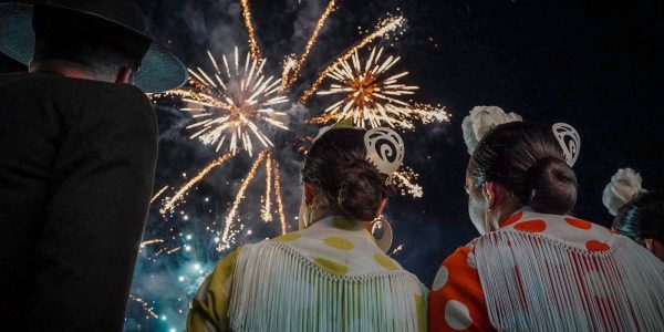 Fuegos artificiales Feria y Fiestas de Pedro Romero 2025