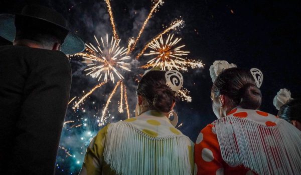 Fuegos artificiales Feria y Fiestas de Pedro Romero 2025