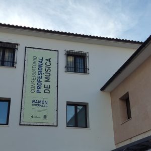 Imagen de la sede del Conservatorio Profesional de Música Ramón Corrales