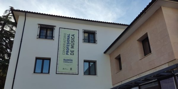 Imagen de la sede del Conservatorio Profesional de Música Ramón Corrales