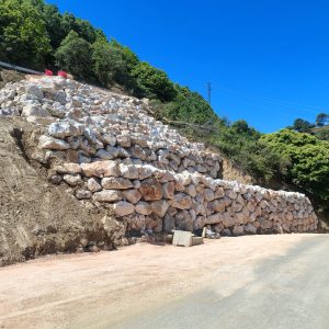 Estado de la carretera de acceso a Benalauría