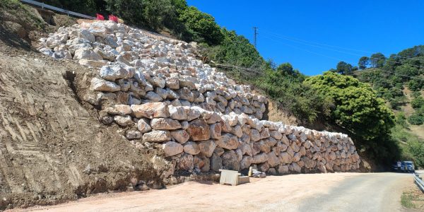 Estado de la carretera de acceso a Benalauría