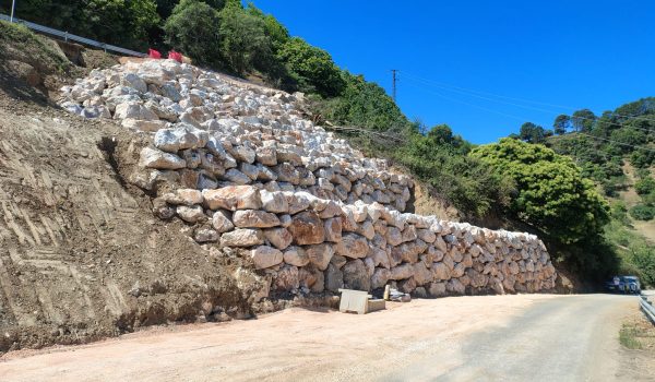 Estado de la carretera de acceso a Benalauría