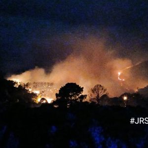 Imagen del incendio