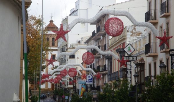 Aspecto que presenta actualmente la Calle Virgen de La Paz.