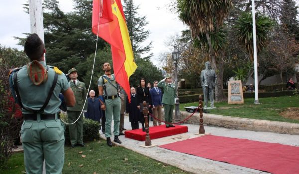 El Tercio Alejandro Farnesio 4º de la Legión formó parte del acto.