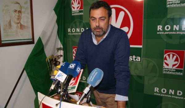 Sergio Flores, secretario general del Partido Andalucista.