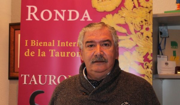Martín Vivas, organizador de la I Bienal Internacional de la Tauromaquia.