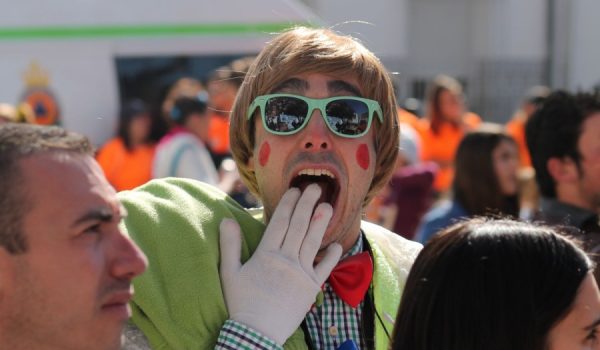 Pedro Pablo Suárez, pregonero del Carnaval y autor de la chirigota Los Hombres de su Caja.