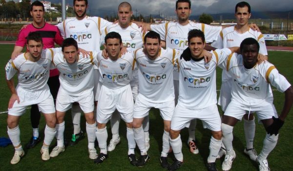 Once inicial del C.D. Ronda el pasado domingo.