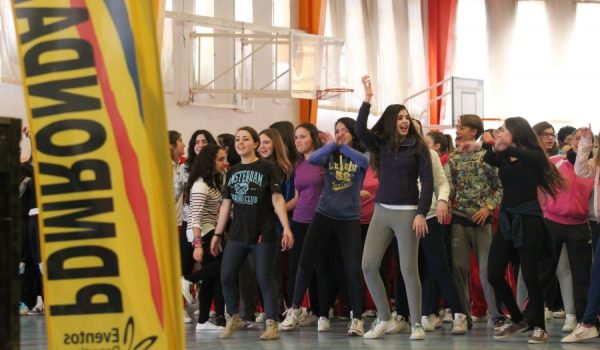 Los alumnos han disfrutado de una jornada de convivencia con estudiantes de otros centros.