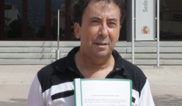 Juan Jesús Hidalgo, concejal de Izquierda Unida en el Ayuntamiento de Gaucín.