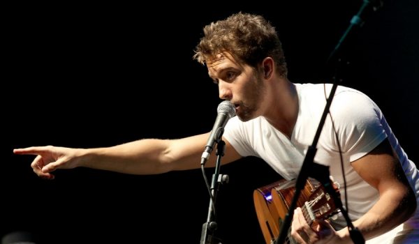 El cantante malagueño, en una de sus últimas actuaciones.