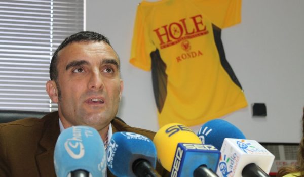 El concejal de Deportes, Bernardo Crespo.