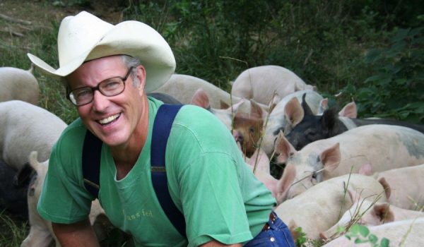 El granjero norteamericano Joel Salatin, autor de varias publicaciones.