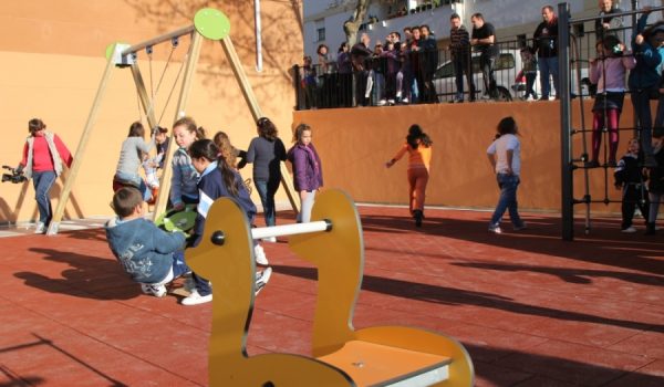 Imagen del nuevo parque infantil del Olivar de las Monjas.